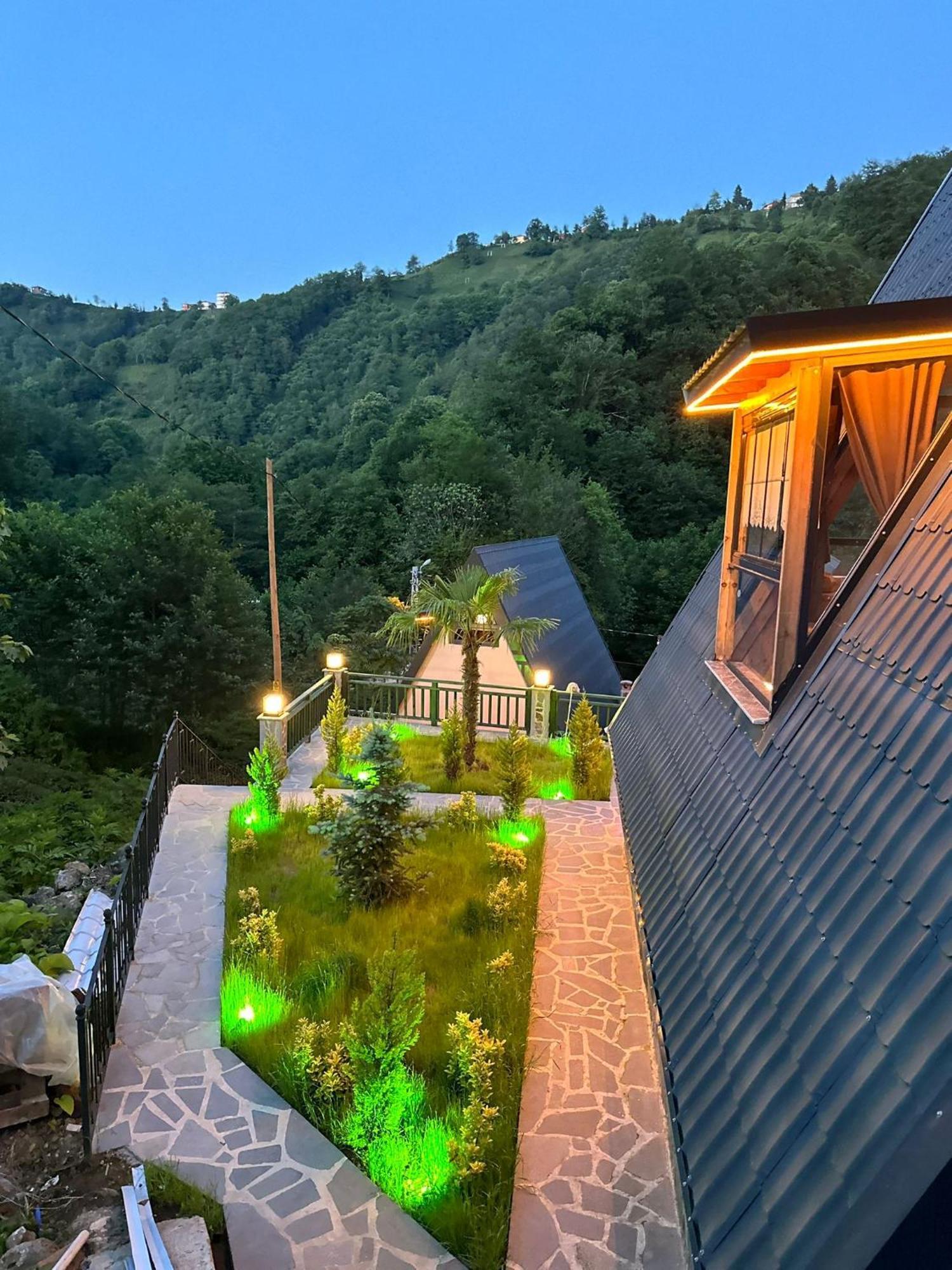 Ruby Bungalov Dogal Yasam Evleri Bed and Breakfast Pazar  Εξωτερικό φωτογραφία