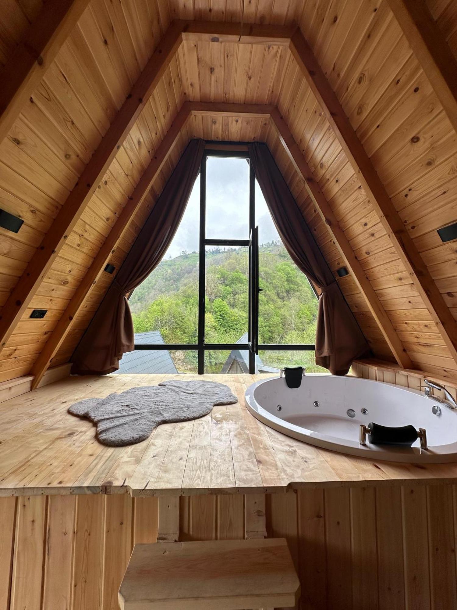 Ruby Bungalov Dogal Yasam Evleri Bed and Breakfast Pazar  Εξωτερικό φωτογραφία