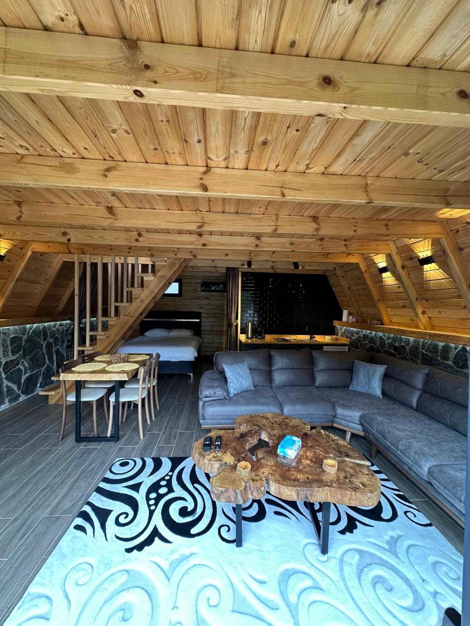 Ruby Bungalov Dogal Yasam Evleri Bed and Breakfast Pazar  Εξωτερικό φωτογραφία